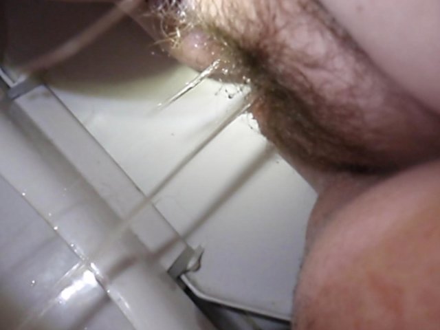 Click to play video My hairy teen pussy pissing in dirty school toilet